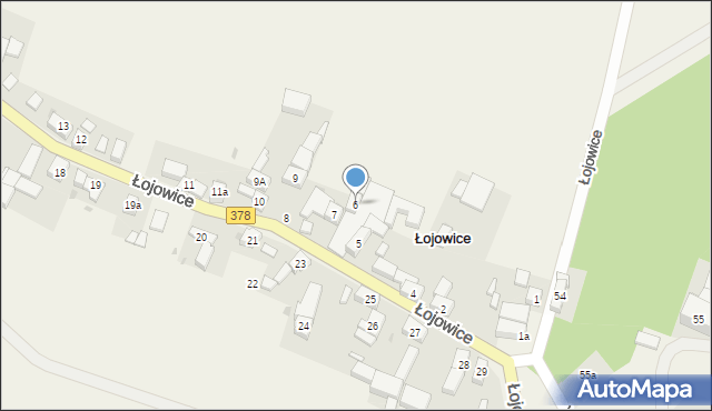 Łojowice, Łojowice, 6, mapa Łojowice