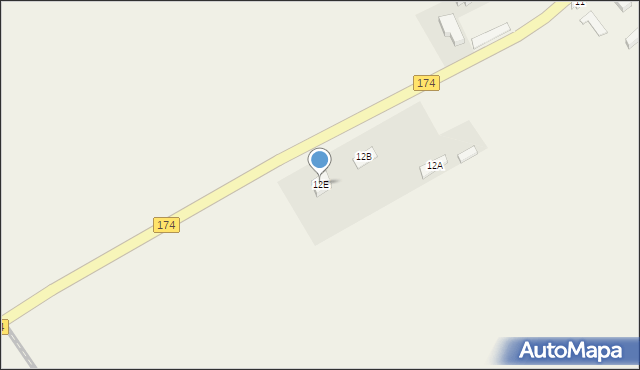 Łokacz Wielki, Łokacz Wielki, 12E, mapa Łokacz Wielki