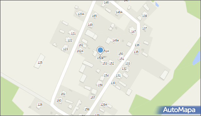 Łomia, Łomia, 152a, mapa Łomia
