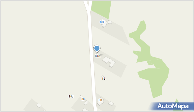 Łomia, Łomia, 81A, mapa Łomia