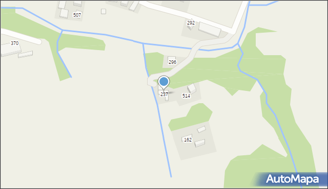 Łomnica-Zdrój, Łomnica-Zdrój, 237, mapa Łomnica-Zdrój