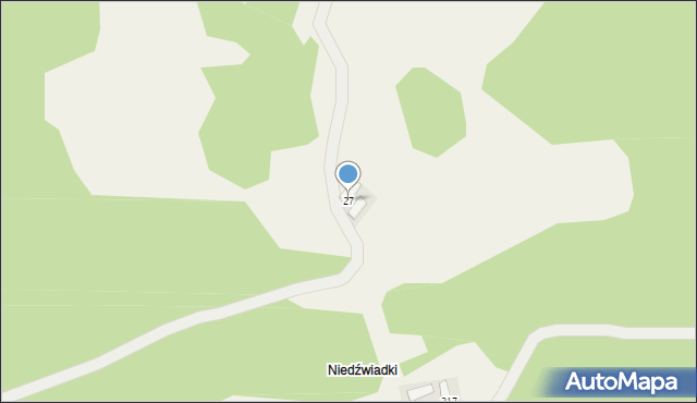 Łomnica-Zdrój, Łomnica-Zdrój, 27, mapa Łomnica-Zdrój