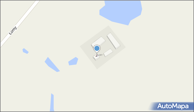 Łomy, Łomy, 47, mapa Łomy