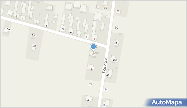 Longinówka, Longinówka, 1A, mapa Longinówka