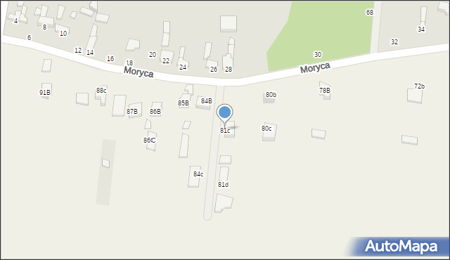 Longinówka, Longinówka, 81c, mapa Longinówka