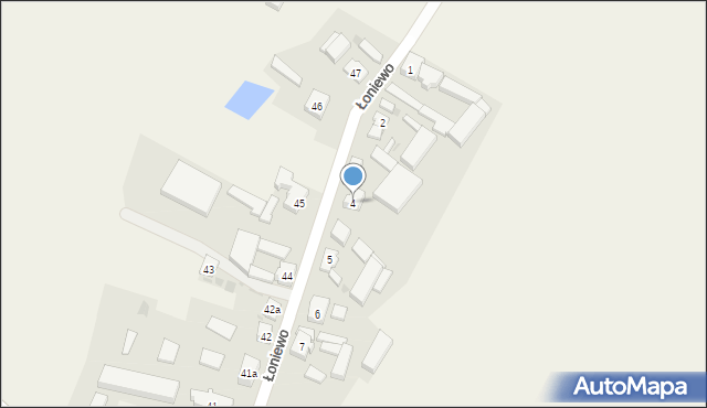 Łoniewo, Łoniewo, 4, mapa Łoniewo