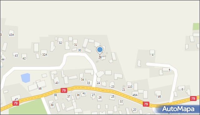 Łoniów, Łoniów, 28, mapa Łoniów