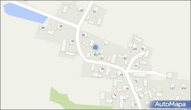 Łoniów, Łoniów, 82, mapa Łoniów