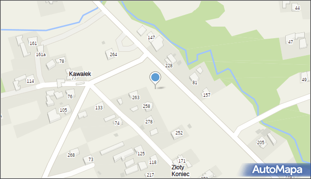 Łoniowa, Łoniowa, 303, mapa Łoniowa