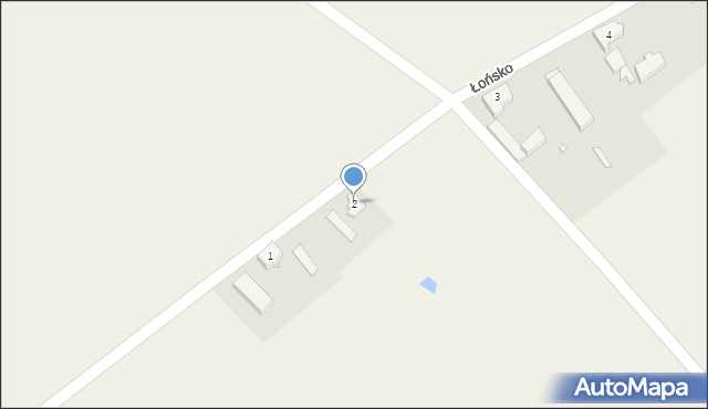 Łońsko, Łońsko, 2, mapa Łońsko