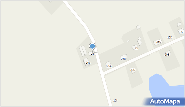 Łońsko, Łońsko, 26, mapa Łońsko