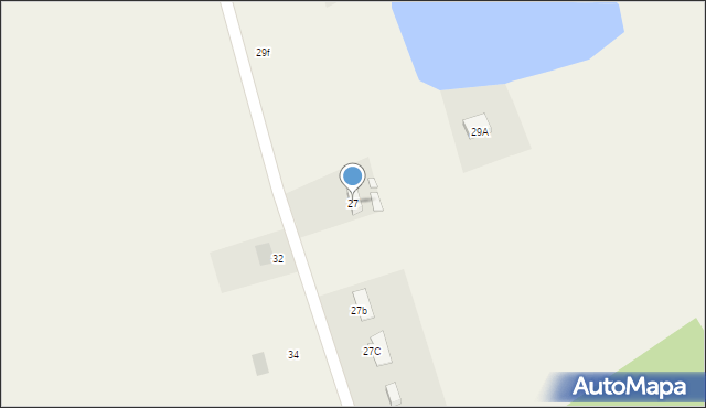 Łońsko, Łońsko, 27, mapa Łońsko