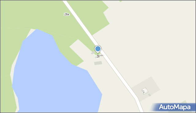 Łopatki Polskie, Łopatki Polskie, 28, mapa Łopatki Polskie
