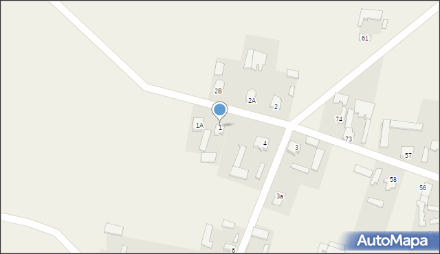 Łopatno, Łopatno, 1, mapa Łopatno