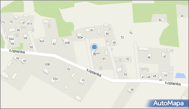 Łopianka, Łopianka, 59, mapa Łopianka
