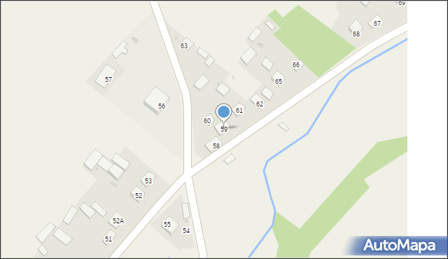 Łopiennik Dolny, Łopiennik Dolny, 59, mapa Łopiennik Dolny