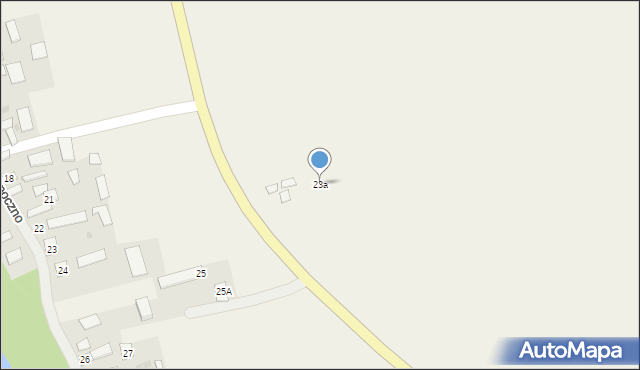 Łopoczno, Łopoczno, 23a, mapa Łopoczno