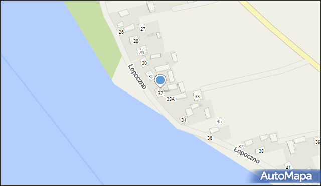 Łopoczno, Łopoczno, 32, mapa Łopoczno