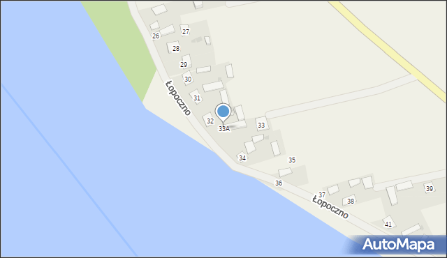 Łopoczno, Łopoczno, 33A, mapa Łopoczno