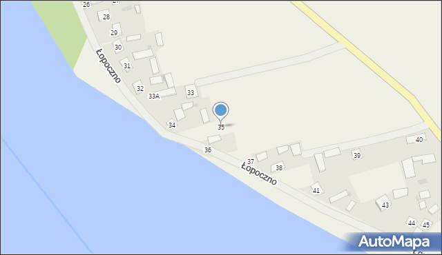 Łopoczno, Łopoczno, 35, mapa Łopoczno