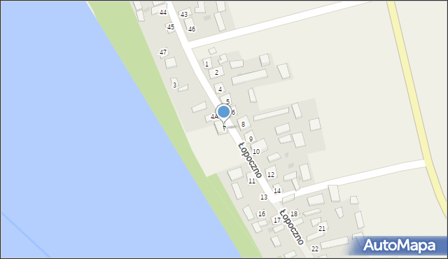 Łopoczno, Łopoczno, 7, mapa Łopoczno