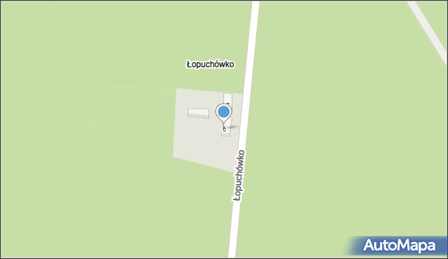 Łopuchówko, Łopuchówko, 6, mapa Łopuchówko