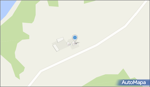 Łopuchowo, Łopuchowo, 13a, mapa Łopuchowo