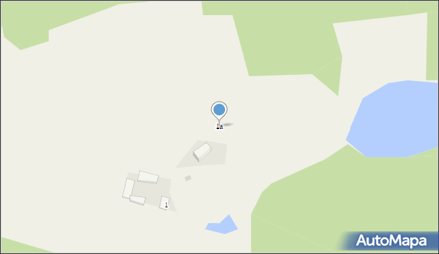 Łopuchowo, Łopuchowo, 1a, mapa Łopuchowo