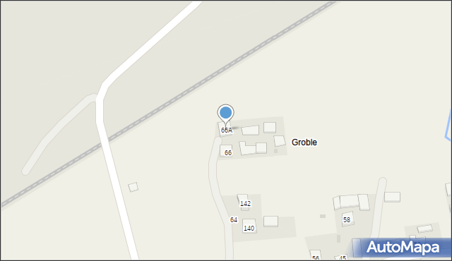 Łopuszka Mała, Łopuszka Mała, 66A, mapa Łopuszka Mała