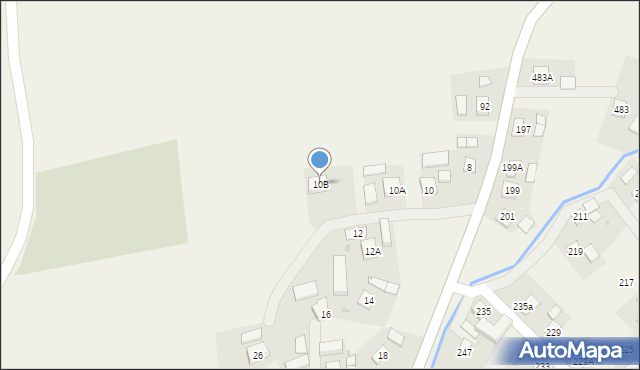 Łopuszka Wielka, Łopuszka Wielka, 10B, mapa Łopuszka Wielka