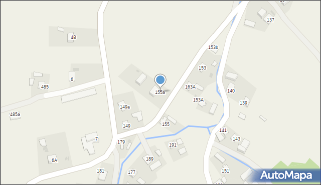 Łopuszka Wielka, Łopuszka Wielka, 155a, mapa Łopuszka Wielka
