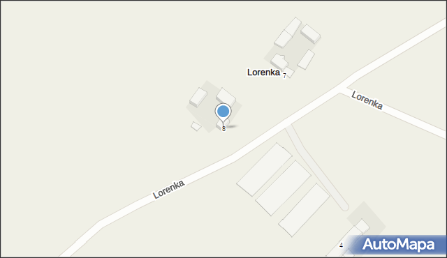 Lorenka, Lorenka, 8, mapa Lorenka