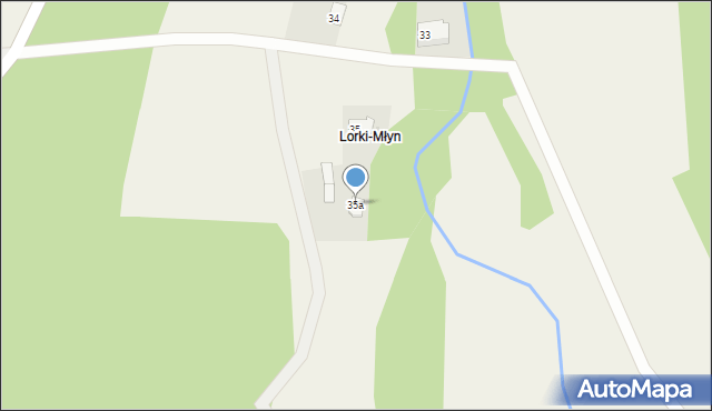 Lorki, Lorki, 35a, mapa Lorki