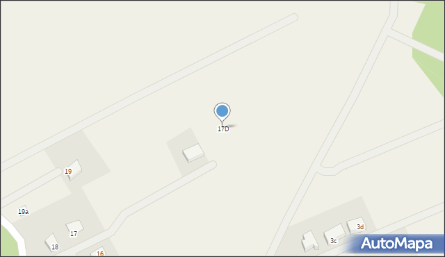 Łowcze, Łowcze, 17D, mapa Łowcze