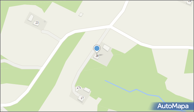 Łowczów, Łowczów, 18, mapa Łowczów