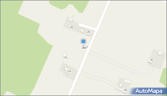 Łowczów, Łowczów, 25a, mapa Łowczów