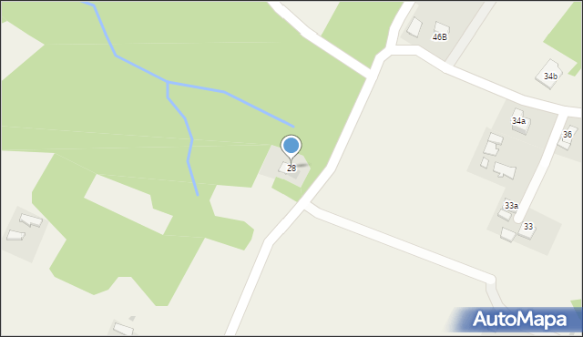 Łowczów, Łowczów, 28, mapa Łowczów