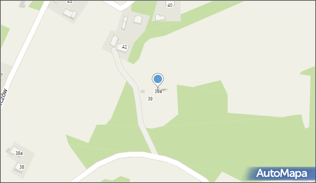 Łowczów, Łowczów, 39a, mapa Łowczów