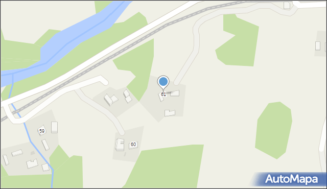 Łowczów, Łowczów, 61, mapa Łowczów