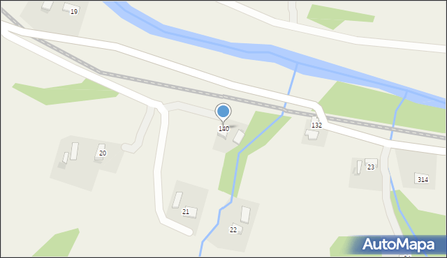 Łowczówek, Łowczówek, 140, mapa Łowczówek