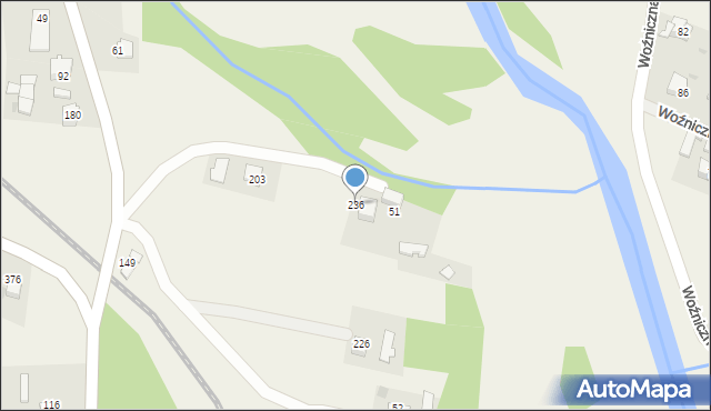 Łowczówek, Łowczówek, 236, mapa Łowczówek
