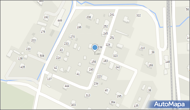 Łowczówek, Łowczówek, 325, mapa Łowczówek