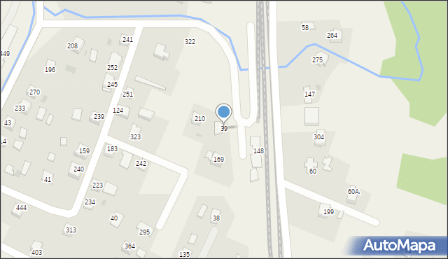 Łowczówek, Łowczówek, 39, mapa Łowczówek