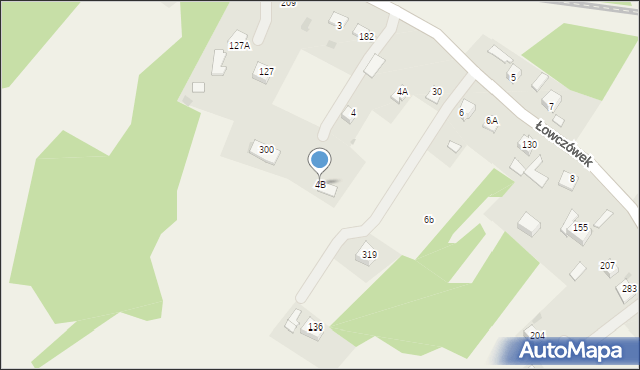 Łowczówek, Łowczówek, 4B, mapa Łowczówek