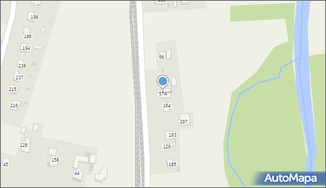 Łowczówek, Łowczówek, 57A, mapa Łowczówek