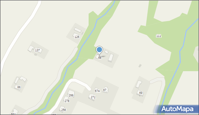Łowczówek, Łowczówek, 68, mapa Łowczówek