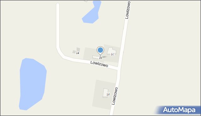 Lowizowo, Lowizowo, 1b, mapa Lowizowo