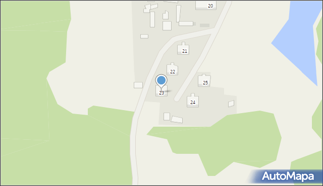 Łoźnik, Łoźnik, 23, mapa Łoźnik