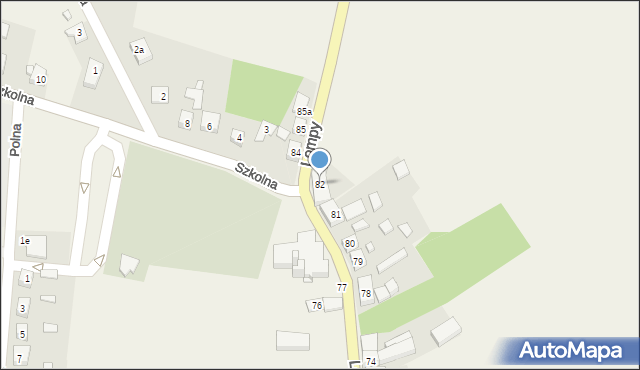 Lubsza, Lompy Józefa, 82, mapa Lubsza