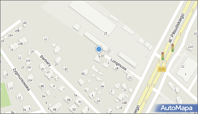 Marki, Longinusa, 3, mapa Marki